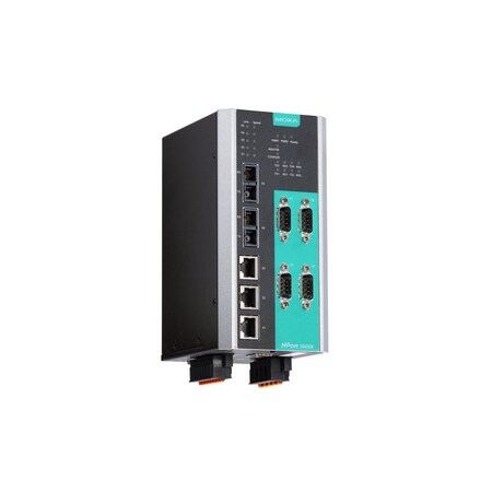Moxa 4Port Device Server, 3 Ethernet, 2 Multi Sc Fo Managed Switch NPort S9450I-2M-SC-WV-T